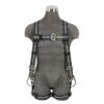 Safewaze Welding Harness: 3D, Aramid Web, MB Chest, MB Legs - FS77326-FR