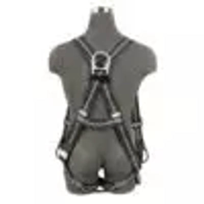 Safewaze Welding Harness: 3D, Aramid Web, MB Chest, MB Legs - FS77326-FR