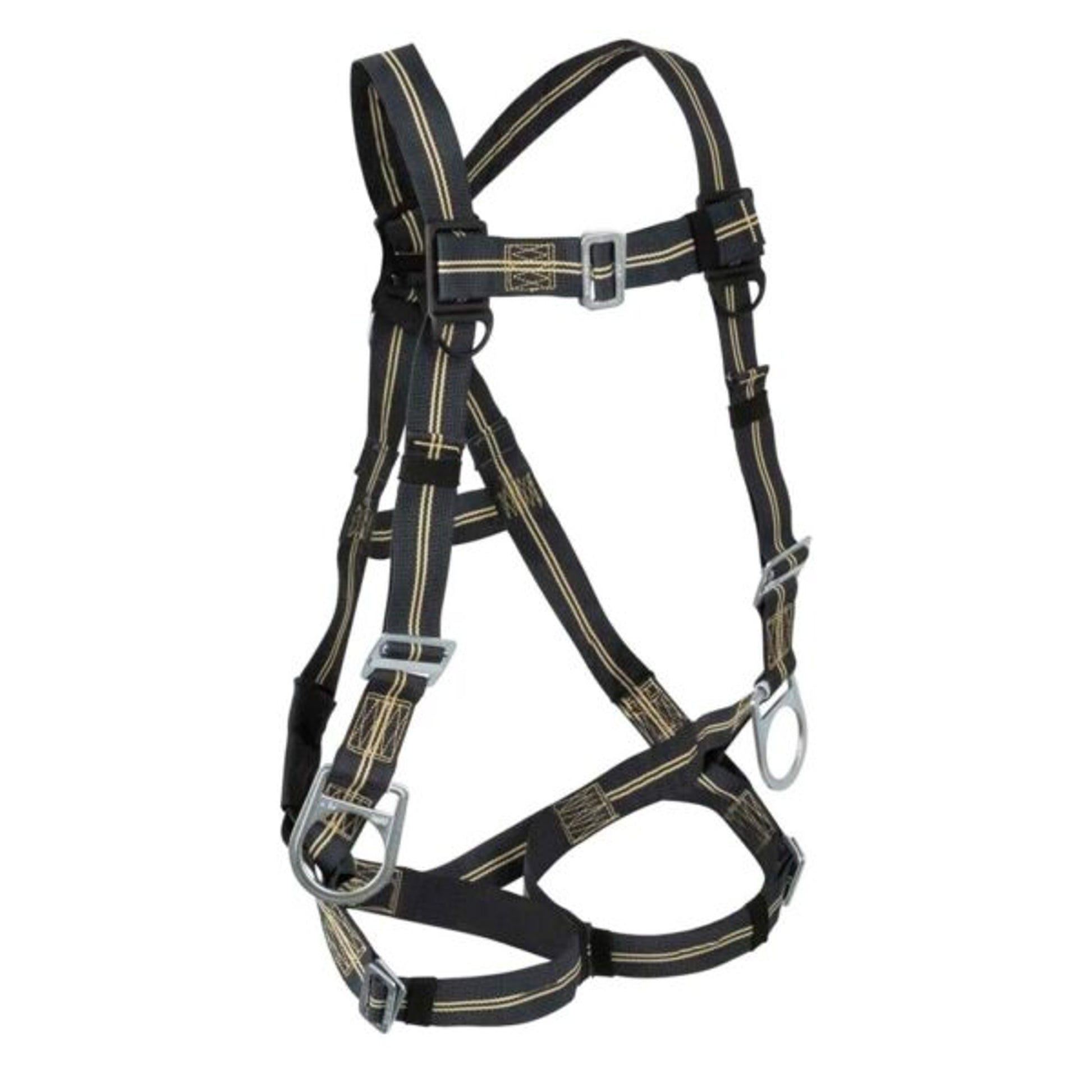 Safewaze Welding Harness: 3D, Aramid Web, MB Chest, MB Legs - FS77326-FR