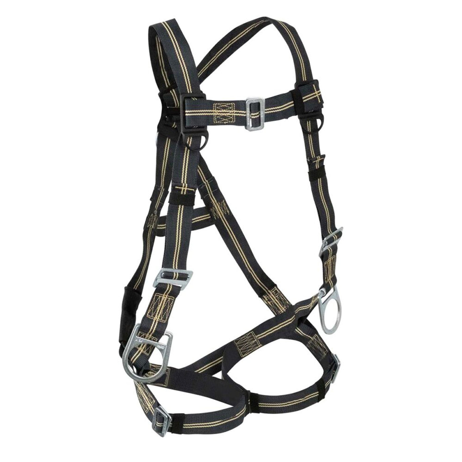 Safewaze Welding Harness: 3D, Aramid Web, MB Chest, MB Legs (2X) - FS77326-FR-2X