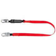 Safewaze Welding 6' Energy Absorbing Lanyard: Snap Hooks - FS77430-WE