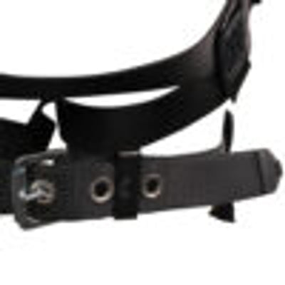 Safewaze Oil & Gas Harness: 1D, Derrick Belt, QC Chest, FD, TB Legs - FS77635-OD