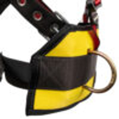 Safewaze Oil & Gas Harness: 1D, Derrick Belt, QC Chest, FD, TB Legs - FS77635-OD