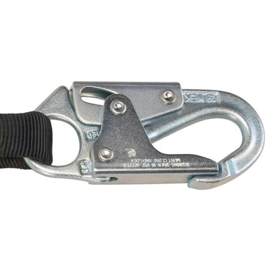 Safewaze 18" D-ring Extender: Snap Hook, D-ring - FS813