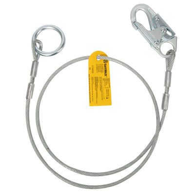 Safewaze 6’ Cable Extender: Snap Hook - FS830-C6-1