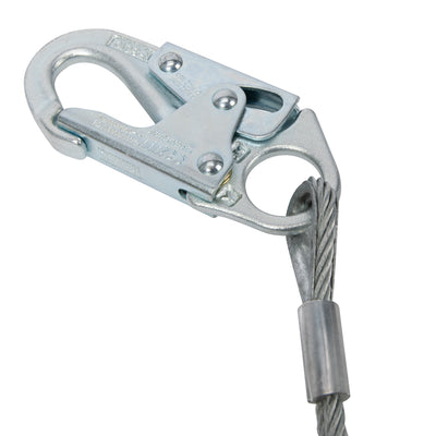 Safewaze 10’ Cable Sling Anchor: Snap Hook - FS830-C10-2