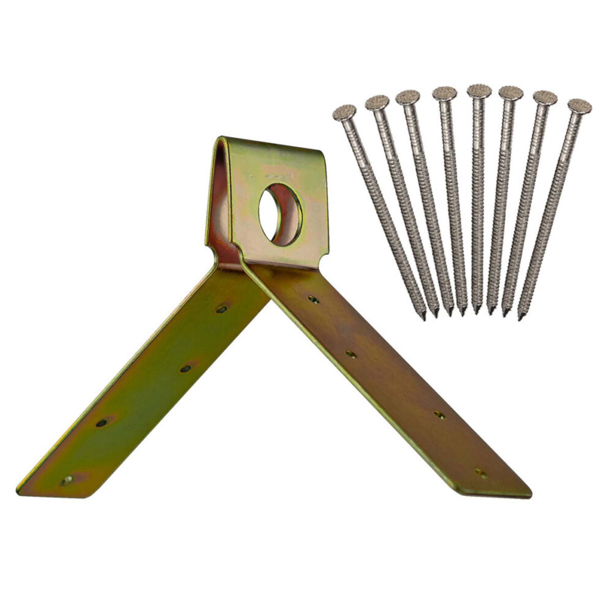 Safewaze Knock-Down Roof Anchor, 8pc Nails - FS871N