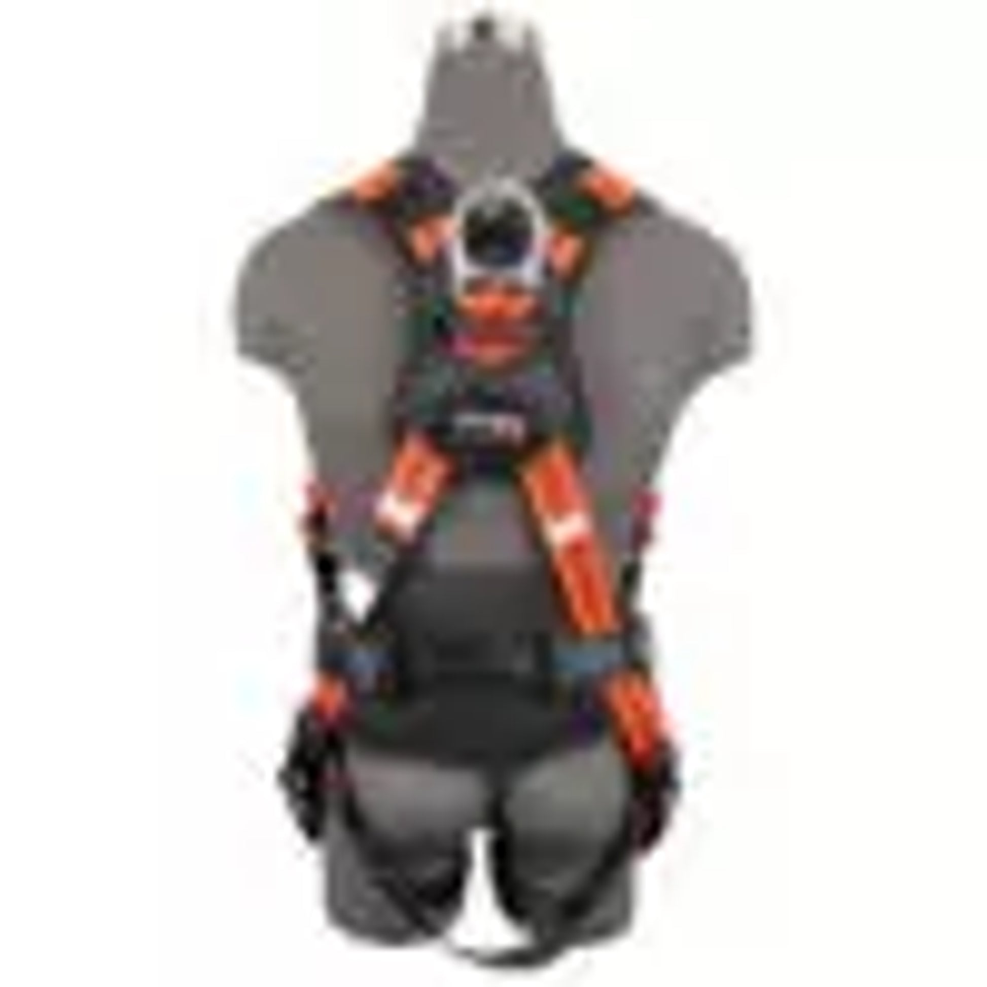 Safewaze V-Line Construction Harness: 3D, MB Chest, TB Legs - FS99160-E