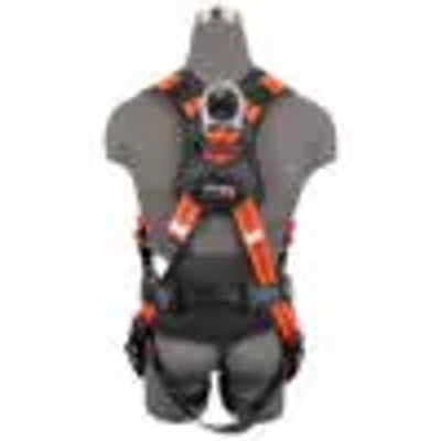 Safewaze V-Line Construction Harness: 3D, MB Chest, TB Legs - FS99160-E