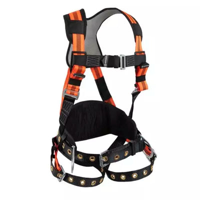 Safewaze V-Line Construction Harness: 3D, MB Chest, TB Legs - FS99160-E