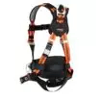 Safewaze V-Line Construction Harness: 3D, MB Chest, TB Legs - FS99160-E