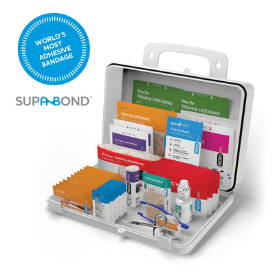AERO SUREFILL 25 Series All Purpose First Aid Kit - Weatherproof Plastic Case - AK25W