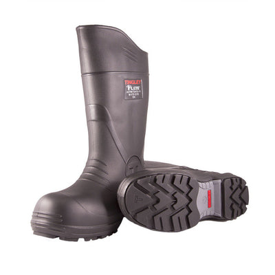 Tingley Flite 15 in Black Composite Toe Boot with Cleated Outsole - 27251 - Pair