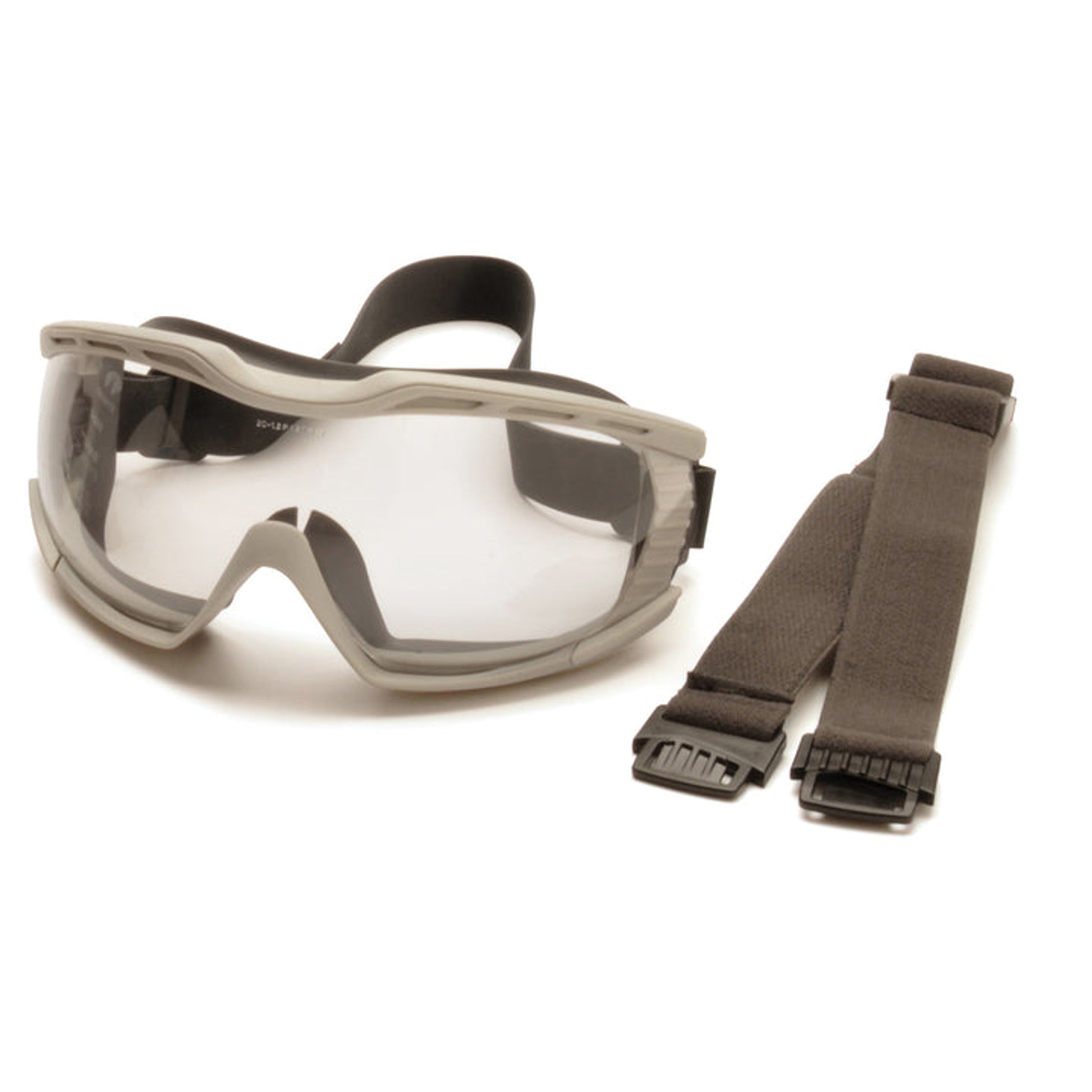 Pyramex - Capstone - Chem Splash-Clear Anti-Fog-2 Straps - 1/Pair
