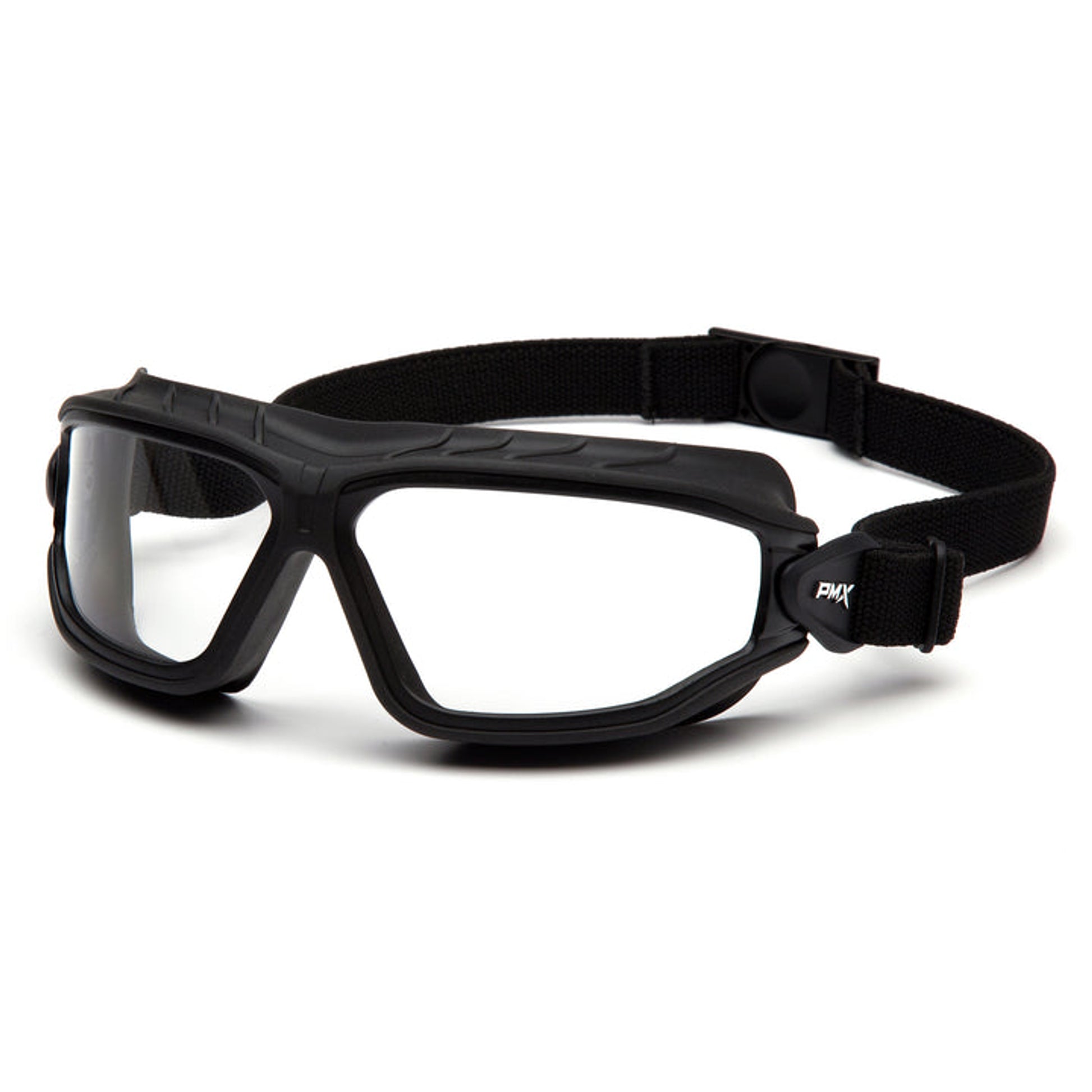 Pyramex - Torser - Black strap/clear H2MAX anti-fog lens - 12/Pair