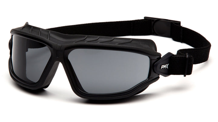 Pyramex - Torser - Black strap/gray H2MAX anti-fog lens - 12/Pair