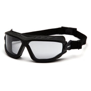 Pyramex - Torser - Black strap/light gray H2MAX anti-fog lens - 12/Pair