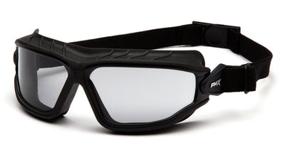 Pyramex Torser Black Strap/Light Gray H2Max Anti-Fog Lens Safety Eyewear