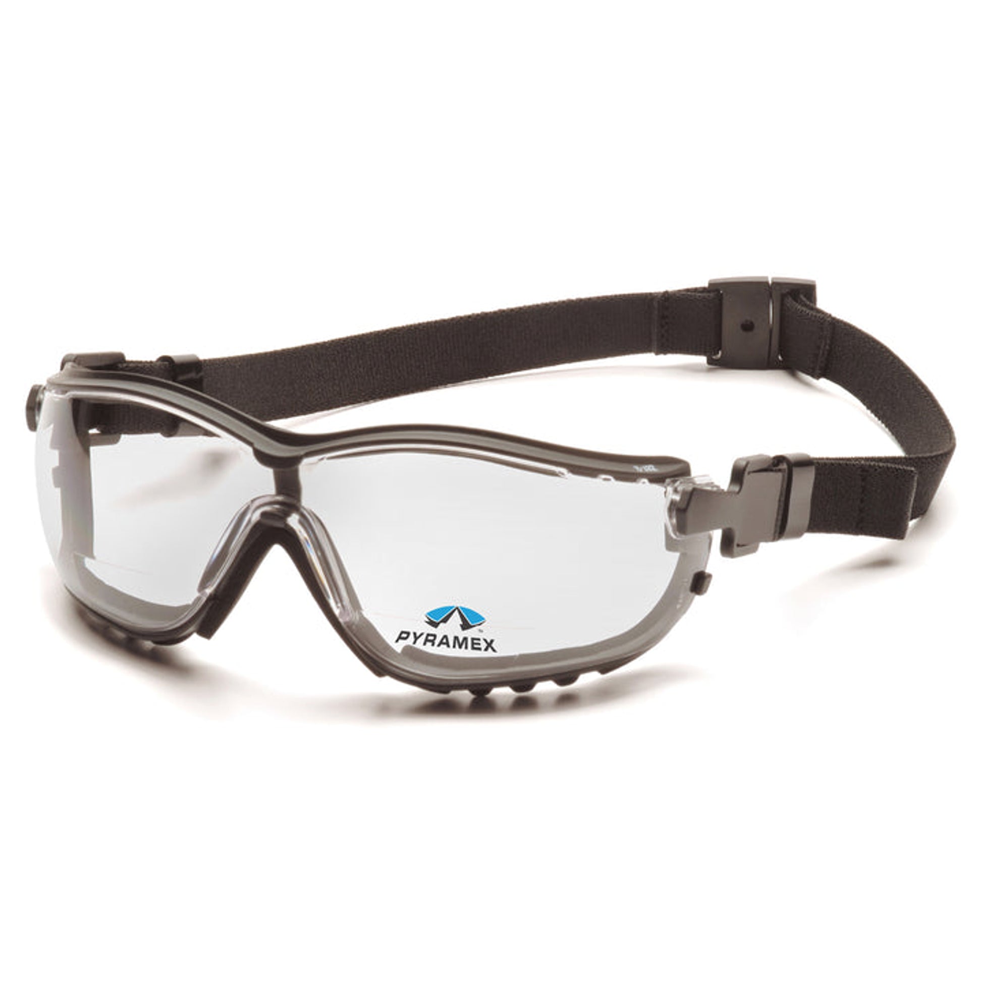 Pyramex - V2G Readers - Black Frame/Clear Anti-Fog +2.0 Les - 6/Pair