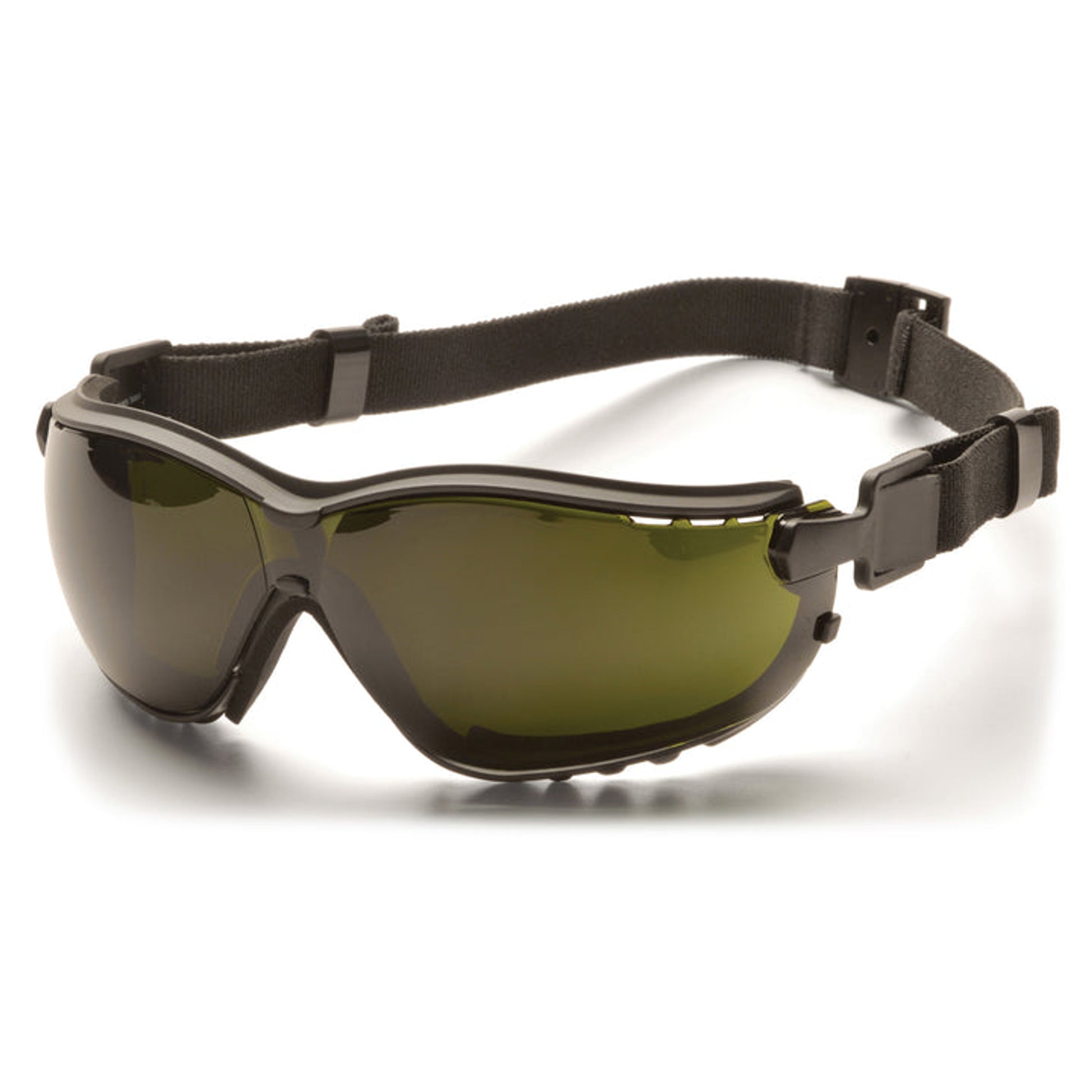 Pyramex - V2G - Black Frame/5.0 IR Filter Lens - 12/Pair