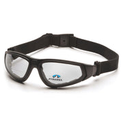 Pyramex - XSG Reader - Black Frame/Clear Anti-Fog + 2.5 Lens - 6/Pair