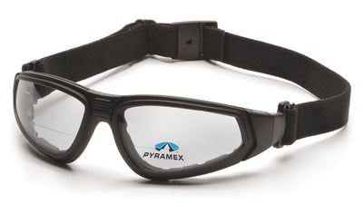 Pyramex XSG Reader Black Frame/Clear Anti-Fog + 2.0 Lens Safety Eyewear