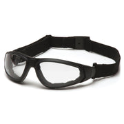 Pyramex - XSG - Black Frame/Clear Anti-Fog Lens - 12/Pair