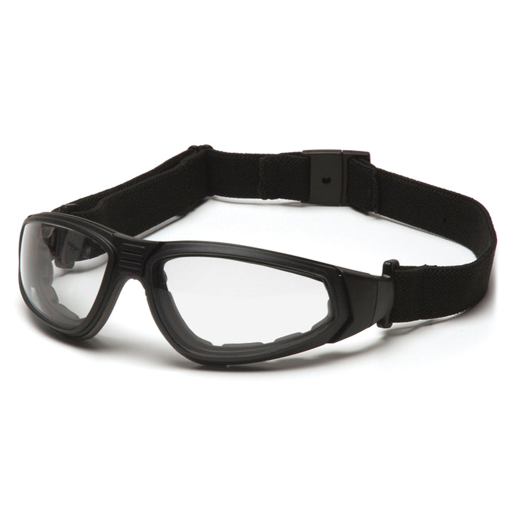 Pyramex - XSG - Black Frame/Clear Anti-Fog Lens - 12/Pair