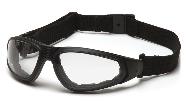 Pyramex - XSG - Black Frame/Clear Anti-Fog Lens - 12/Pair