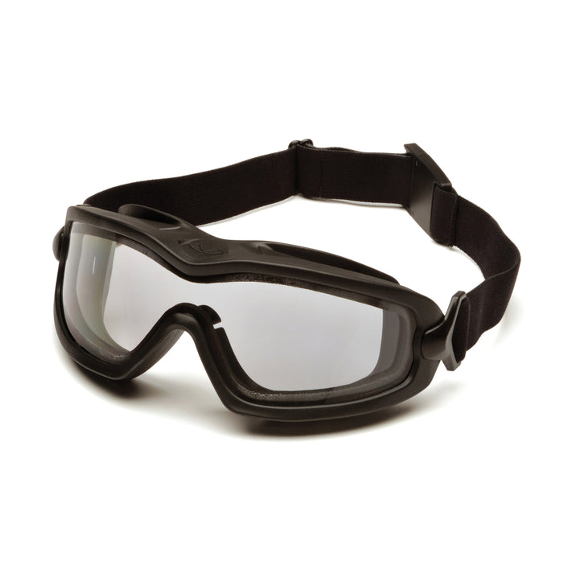 Pyramex - V2G Plus - Black Frame/Dual Clear Anti-Fog Lens - 1/Pair