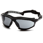 Pyramex - Isotope - Black-Gray Body / Gray H2MAX AF Lens - 12/Pair