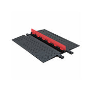 Cable Protector - Guard Dog - 1-Ch - .75" - Low Profile - ADA - Dog Bone - Orange/Black - 92 - 000 Lb Load - GD1X75-O/B