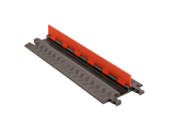 Cable Protector - Guard Dog - 1-Ch - .75" - Low Profile - St - Dog Bone - Orange/Black - 52 - 000 Lb Load - GD1X75-ST-O/B