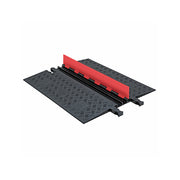 Cable Protector - Guard Dog - 2-Ch - .75" - Low Profile - ADA - Dog Bone - Orange/Black - 92 - 000 Lb Load - GD2X75-O/B