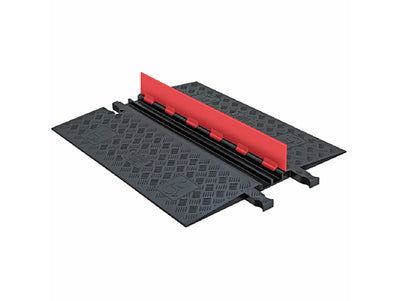 Cable Protector - Guard Dog - 2-Ch - .75" - Low Profile - ADA - Dog Bone - Orange/Black - 92 - 000 Lb Load - GD2X75-O/B