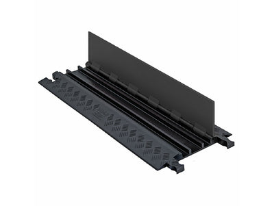Cable Protector - Guard Dog - 3-Ch - .75" - Low Profile - St - Dog Bone - Black/Black - 68 - 000 Lb Load - GD3X75-ST-B/B