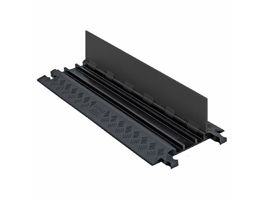 Cable Protector - Guard Dog - 3-Ch - .75" - Low Profile - St - Dog Bone - Black/Black - 68 - 000 Lb Load - GD3X75-ST-B/B