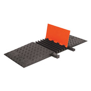 Cable Protector - Guard Dog - 5-Ch - 1.25" - ADA - Dog Bone - Orange/Black - 42 - 000 Lb Load - GD5X125-ADA-O/B