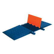Cable Protector - Guard Dog - 5-Ch - 1.25" - ADA - Dog Bone - Orange/Blue - 42 - 000 Lb Load - GD5X125ADAO/BLU