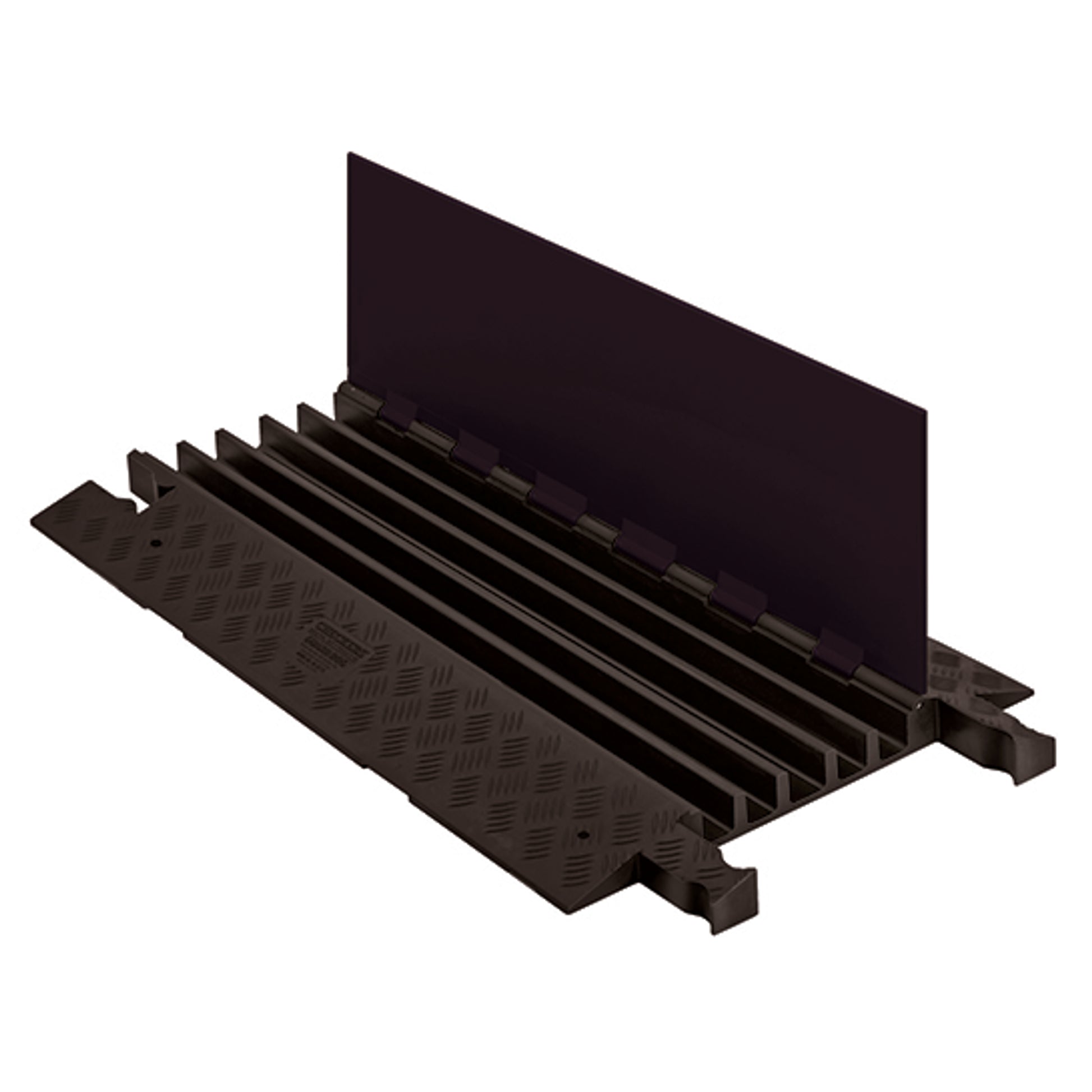 Cable Protector - Guard Dog - 5-Ch - 1.25" - Dog Bone - Black/Black - 42 - 000 Lb Load - GD5X125-B/B