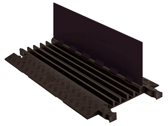 Cable Protector - Guard Dog - 5-Ch - 1.25" - Dog Bone - Black/Black - 42 - 000 Lb Load - GD5X125-B/B