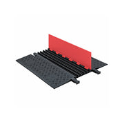 Cable Protector - Guard Dog - 5-Ch - .75" - Low Profile - ADA - Dog Bone - Orange/Black - 136 - 000 Lb Load - GD5X75-O/B