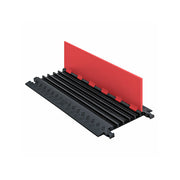 Cable Protector - Guard Dog - 5-Ch - .75" - Low Profile - St - Dog Bone - Orange/Black - 96 - 000 Lb Load - GD5X75-ST-O/B
