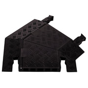 Cable Protector - Guard Dog - 5-Ch - 1.25" - Right Turn - Dog Bone - Black/Black - 42 - 000 Lb Load - GDT5X125-R-B/B