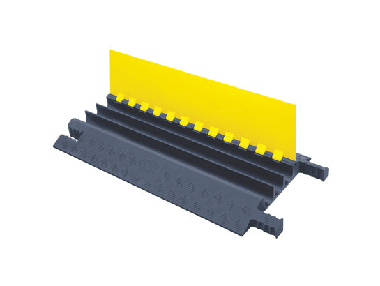 Cable Protector - Grip Guard - 3-Ch - 2.25" - Grip-Conn - Yellow/Gray - 20 - 000 Lb Load - GG3X225-Y/GRY