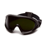 Pyramex- Black Frame/Clear Anti-Fog 5.0 IR Filter Lens - 12/Pair