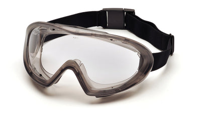 Pyramex Capstone Direct/Indirectgray Frame/Clear H2Max Anti-Fog Lens Safety Eyewear