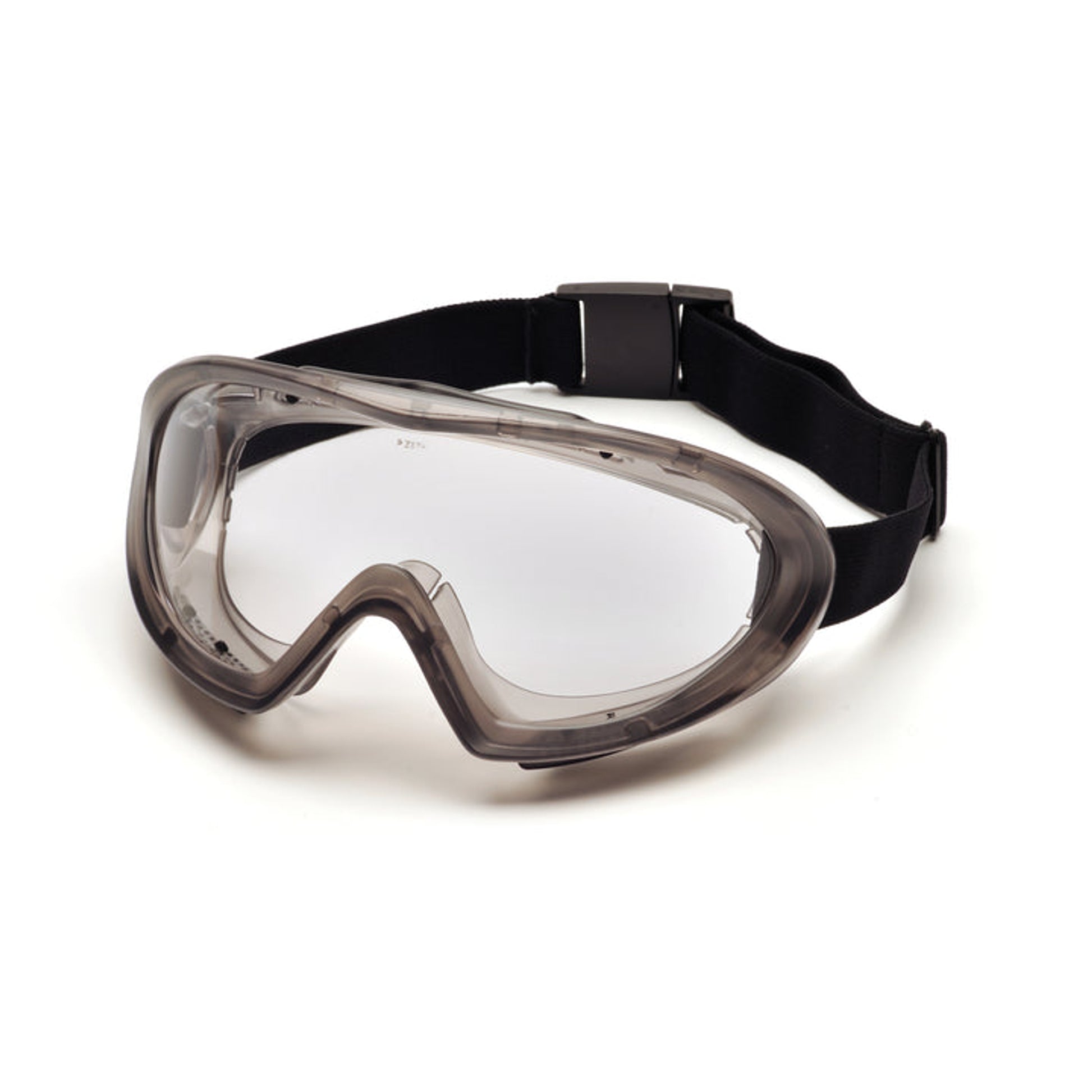 Pyramex - Capstone - Direct/Indirect-Gray Frame/Clear Anti-Fog Lens - 12/Pair