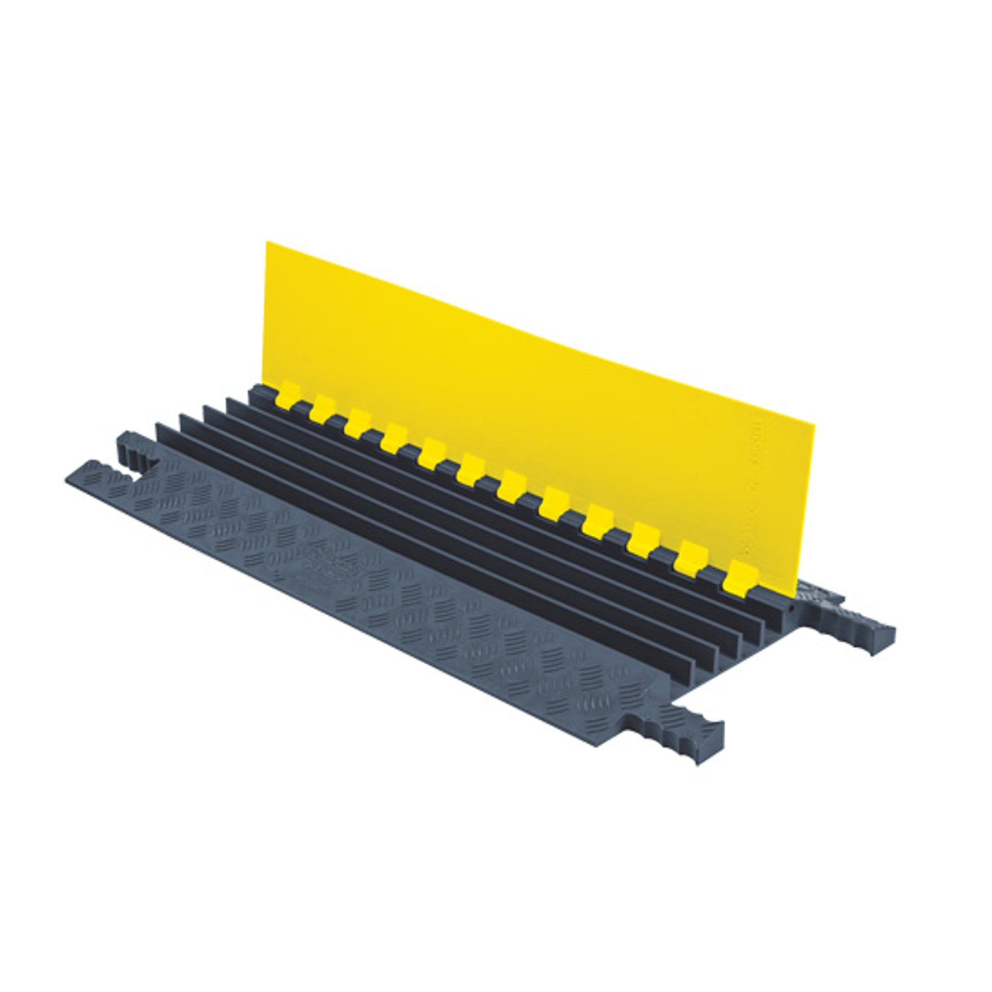 Cable Protector - Grip Guard - 5-Ch - 1.25" - Grip-Conn - Yellow/Gray - 20 - 000 Lb Load - GG5X125-Y/GRY