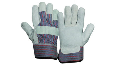 Pyramex GL1001W Leather Palm- Select Shoulder Split W/ Rubberized Safety Cuff